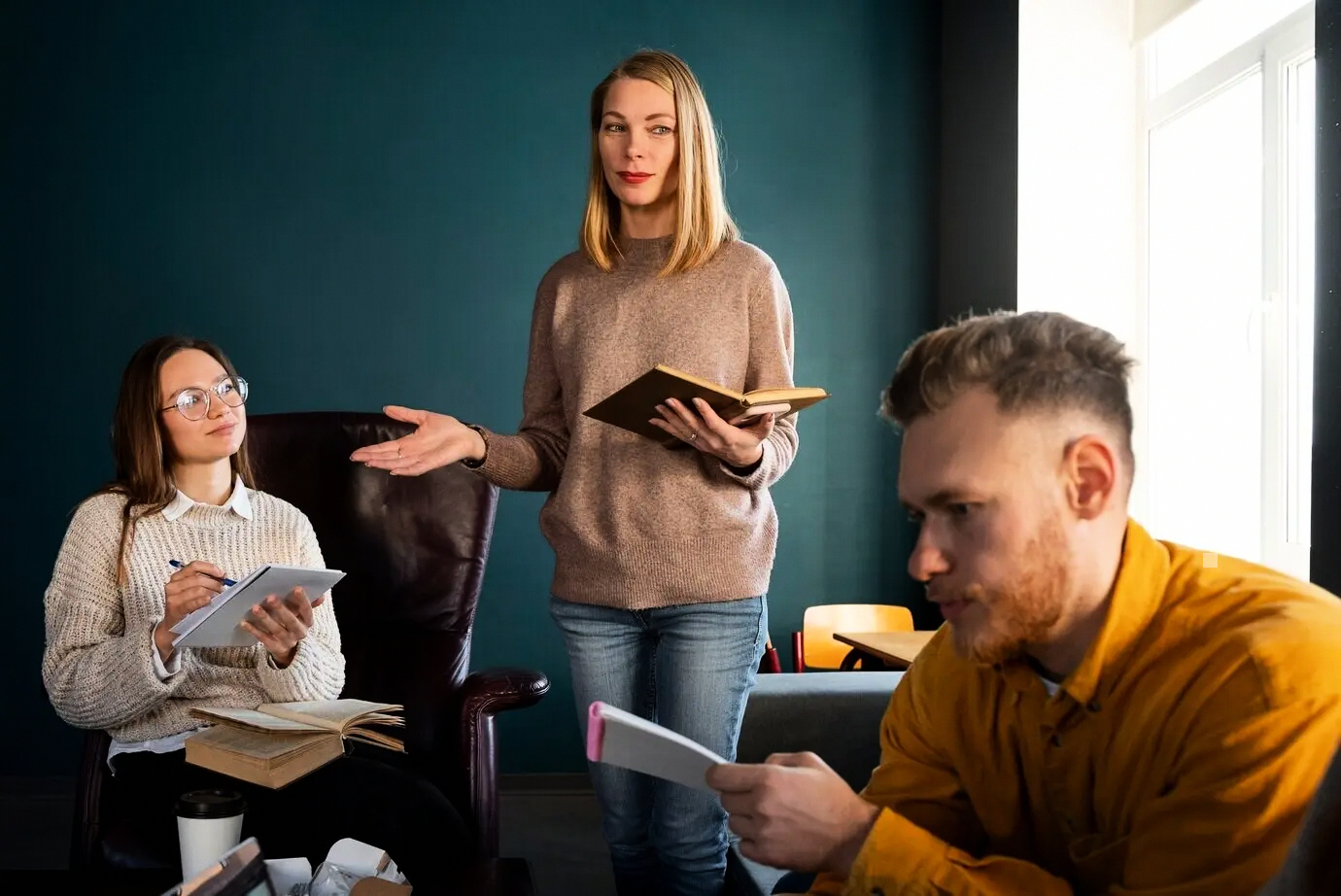 Muestra de servicios que apoyan healthcare services and nutrition (without medical promises)